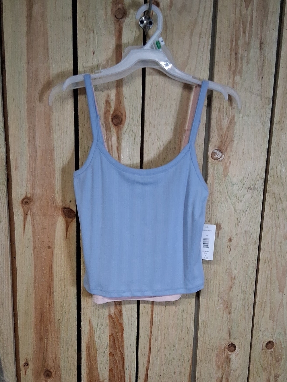 2 Womens Justify Pointelle Cami Top Size M
